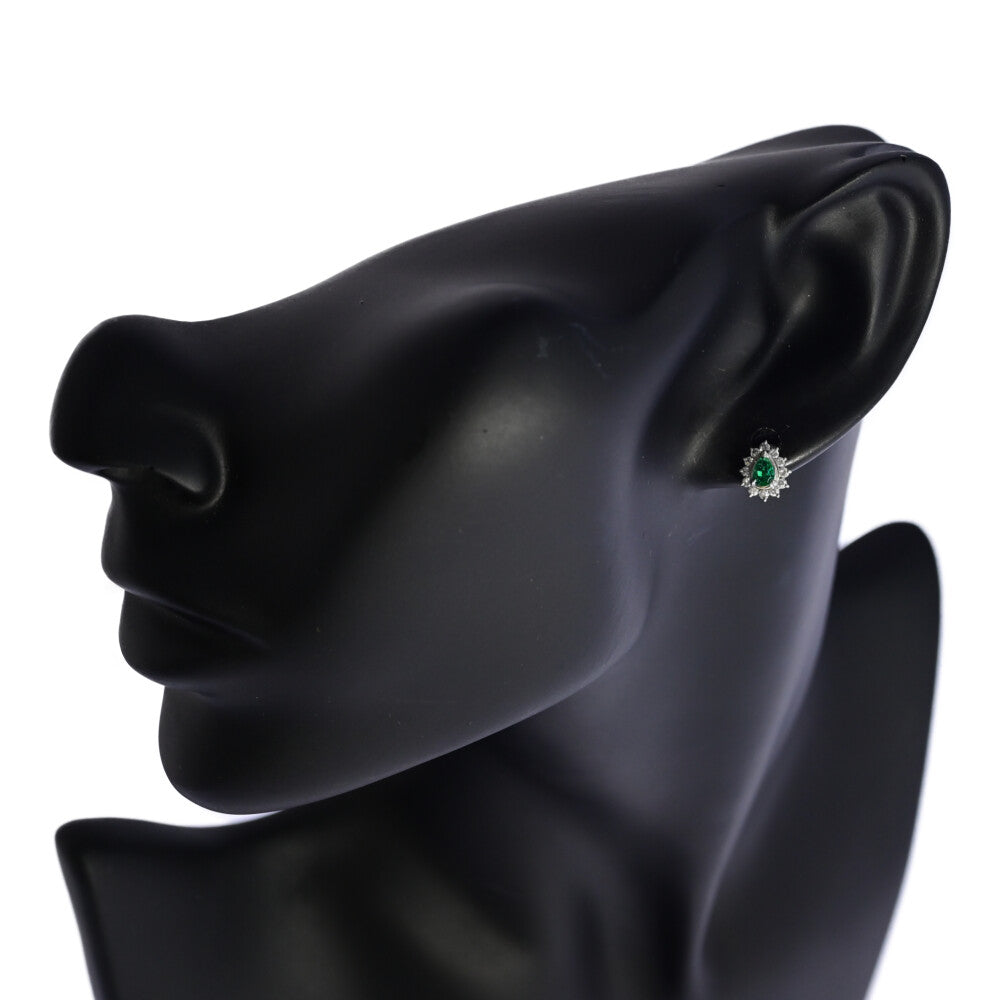 エメラルド ピアス