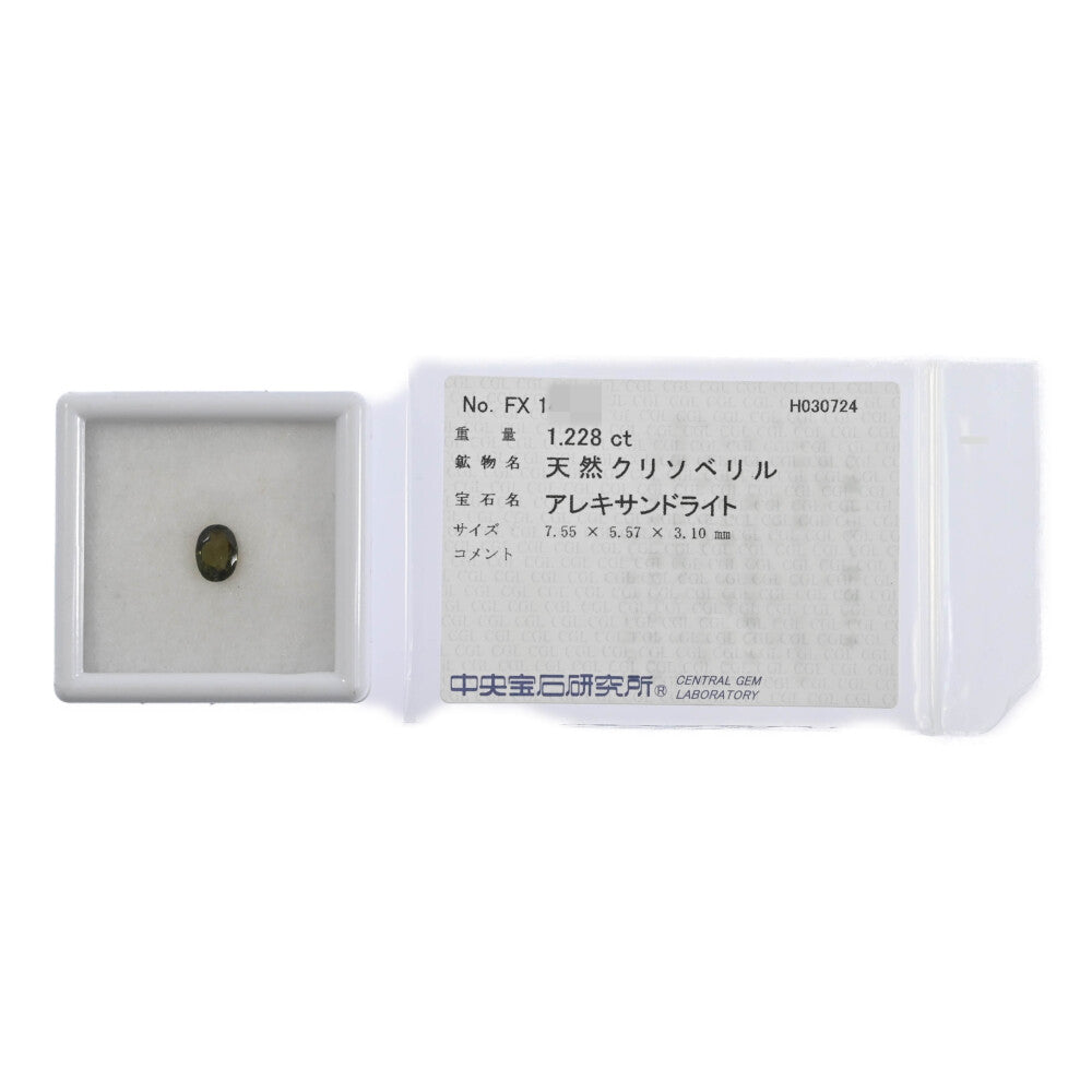 アレキサンドライト ルース