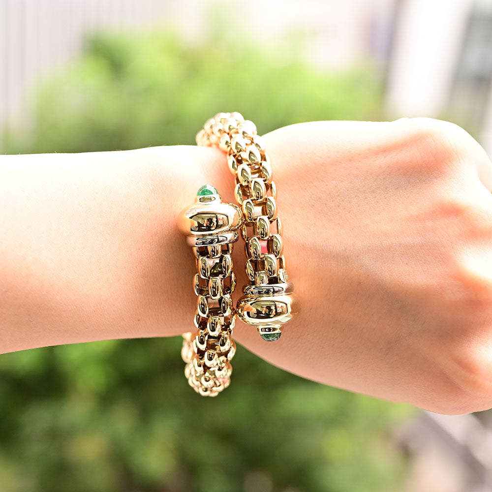 エメラルド ブレスレット