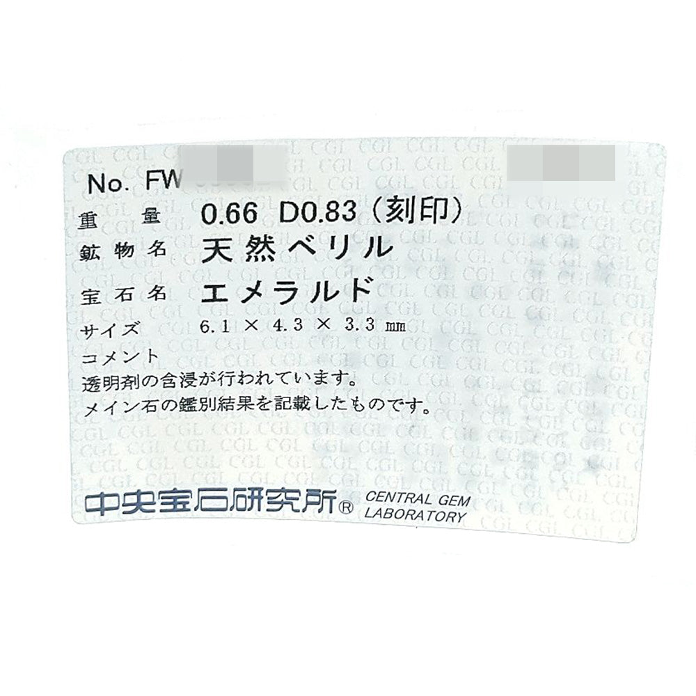 エメラルド リング・指輪