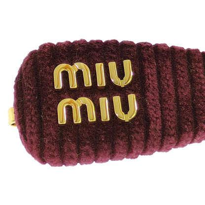 ミュウミュウ ヘアアクセサリー