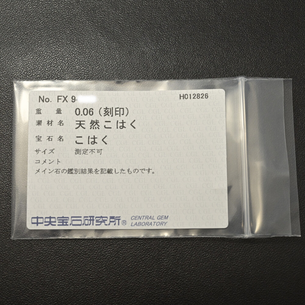 琥珀（アンバー） ブローチ・ピンタック