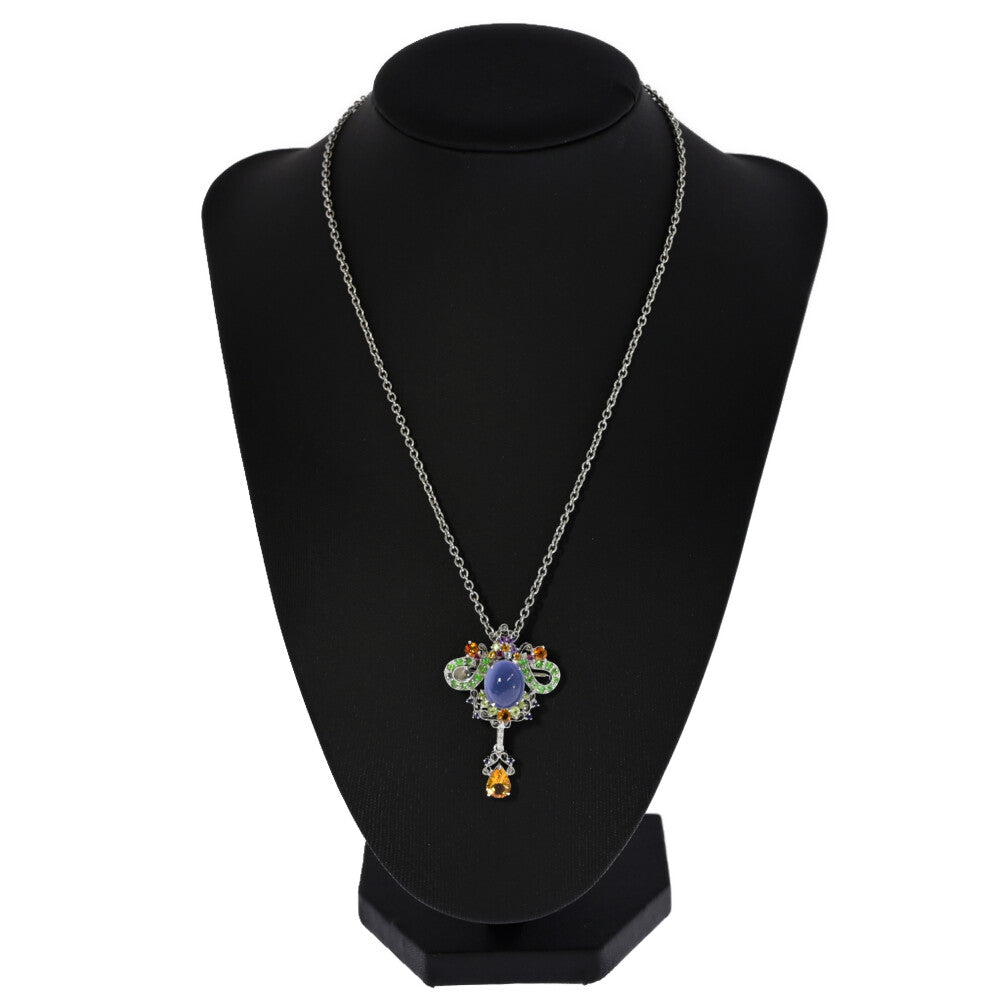 カルセドニー ブローチ・ピンタック