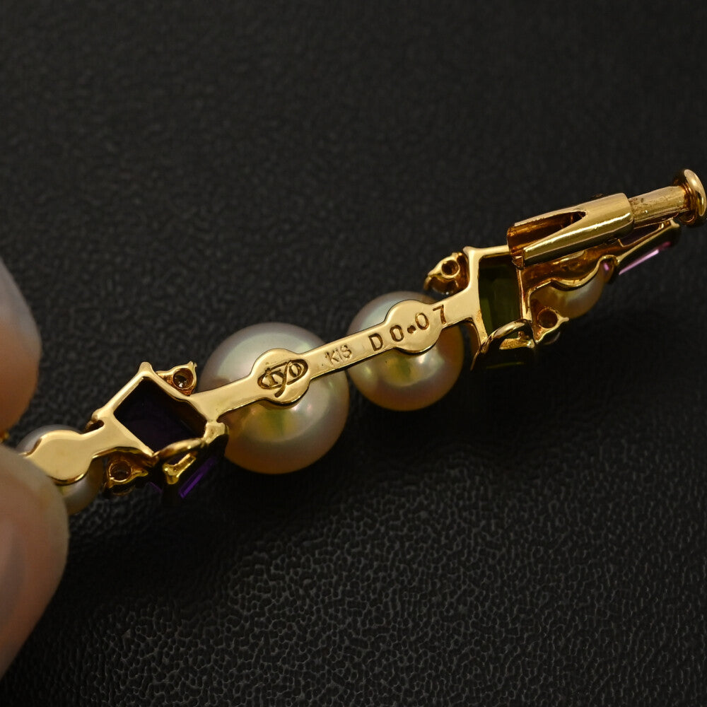 真珠（パール） ブローチ・ピンタック