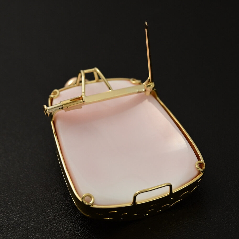 真珠（パール） ブローチ・ピンタック