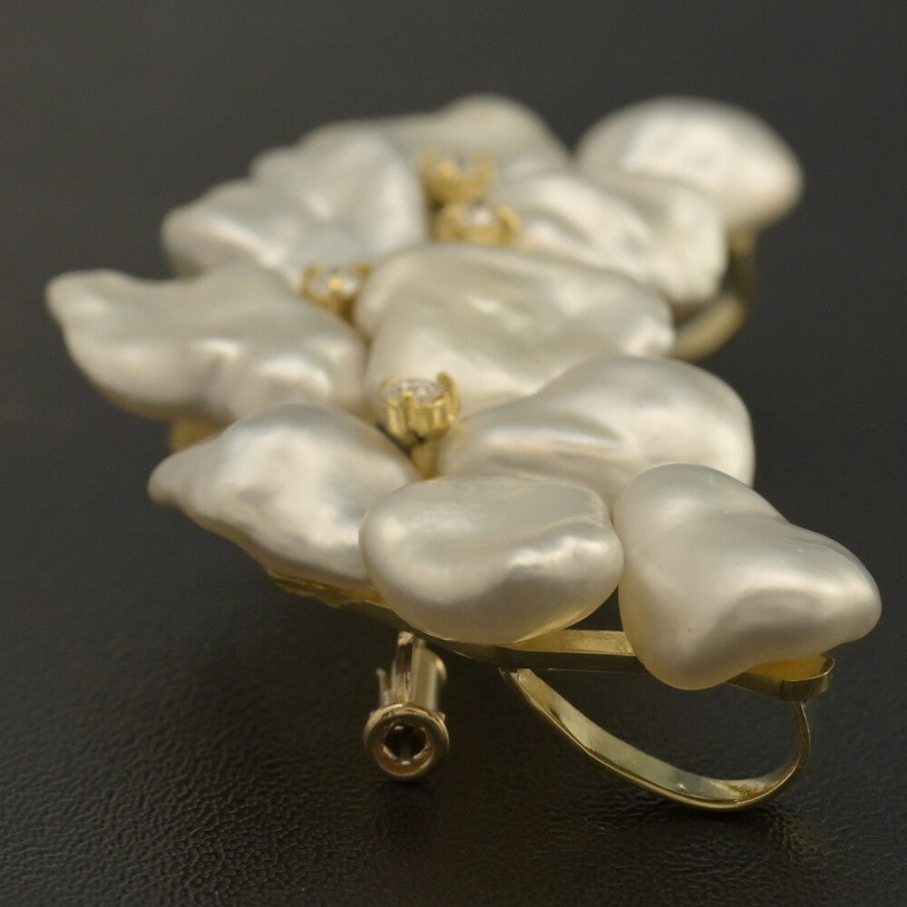 真珠（パール） ブローチ・ピンタック