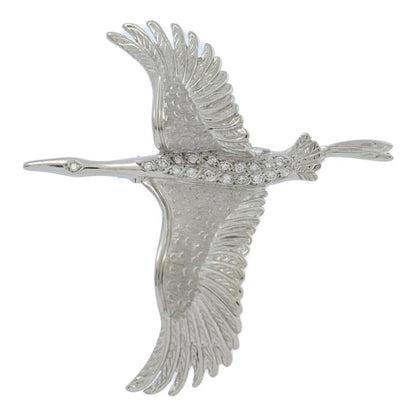 ダイヤモンド ブローチ・ピンタック