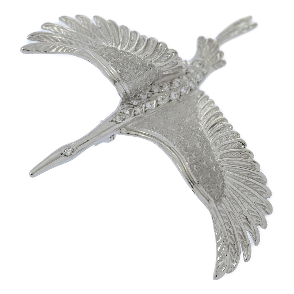 ダイヤモンド ブローチ・ピンタック