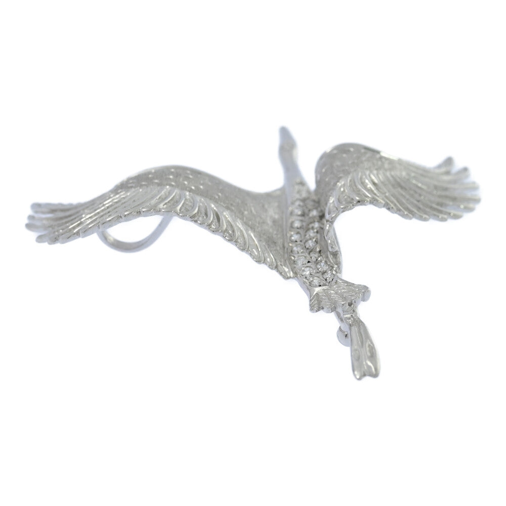 ダイヤモンド ブローチ・ピンタック