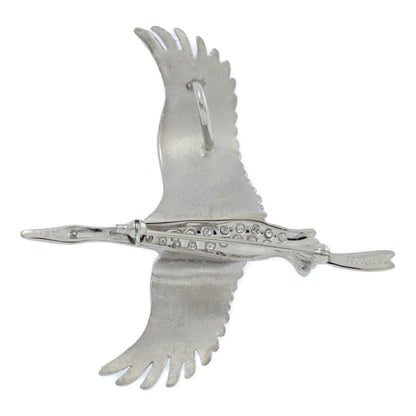 ダイヤモンド ブローチ・ピンタック