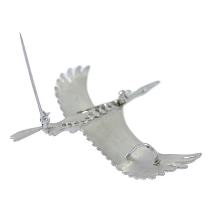 ダイヤモンド ブローチ・ピンタック