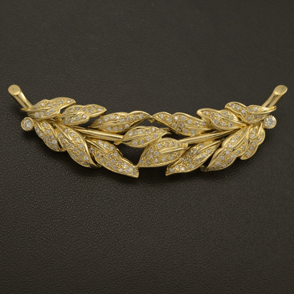 ダイヤモンド ブローチ・ピンタック