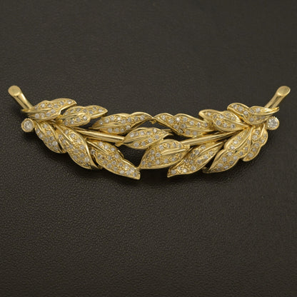 ダイヤモンド ブローチ・ピンタック