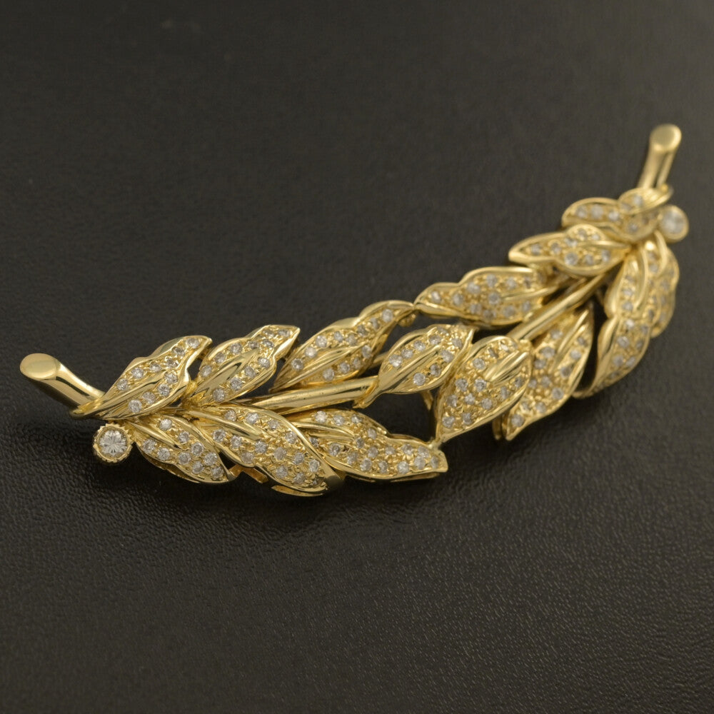 ダイヤモンド ブローチ・ピンタック