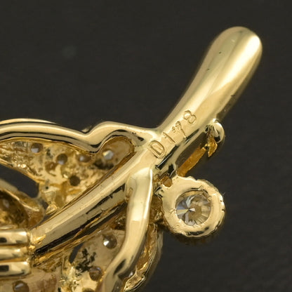 ダイヤモンド ブローチ・ピンタック