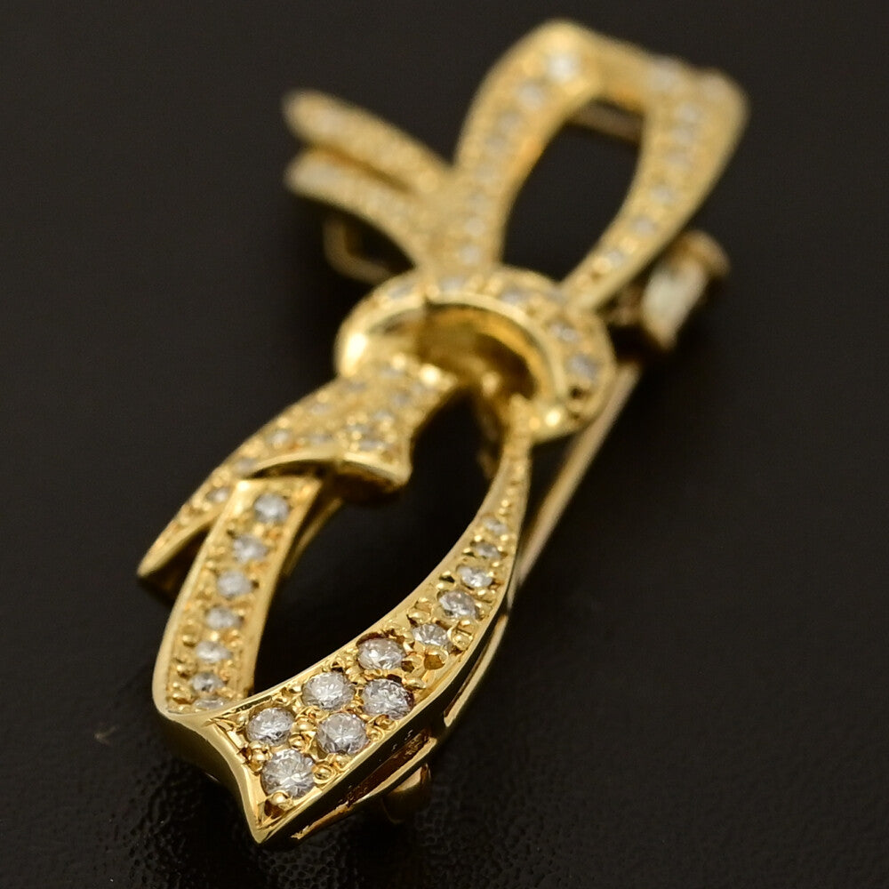 ダイヤモンド ブローチ・ピンタック