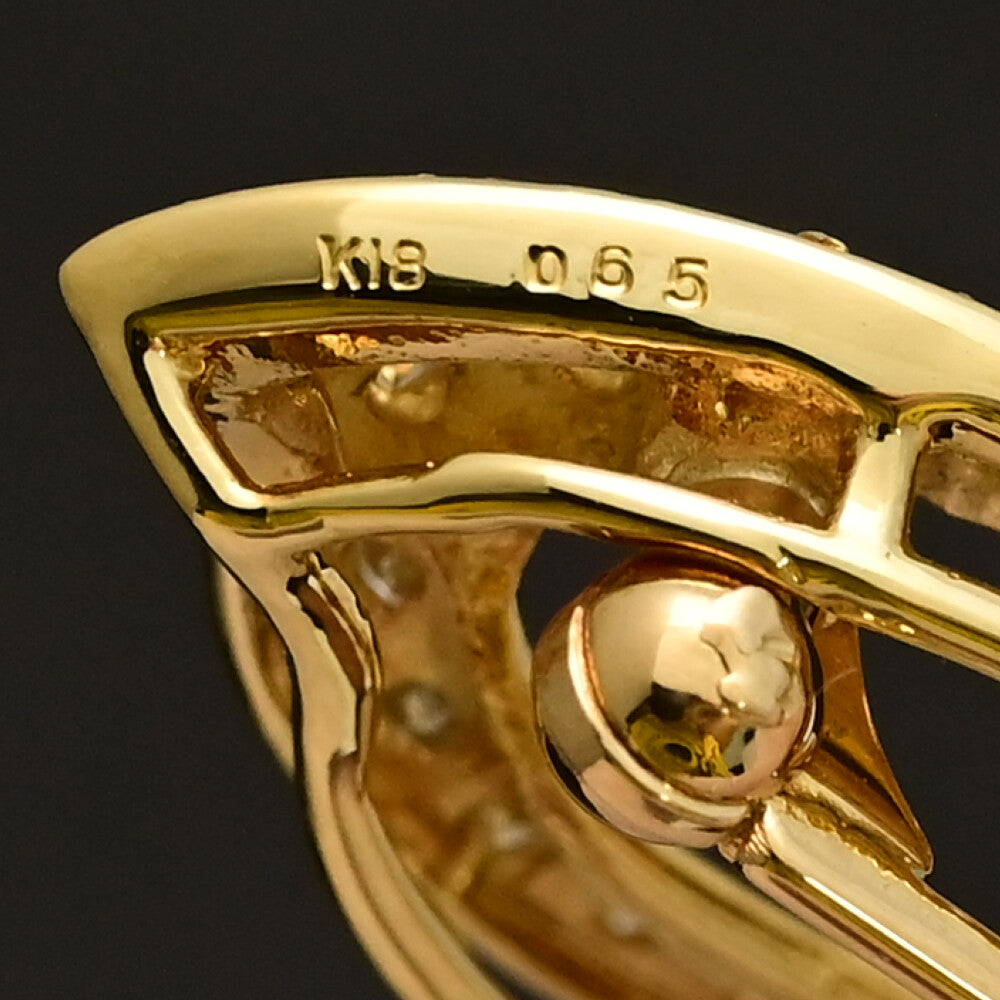 ダイヤモンド ブローチ・ピンタック