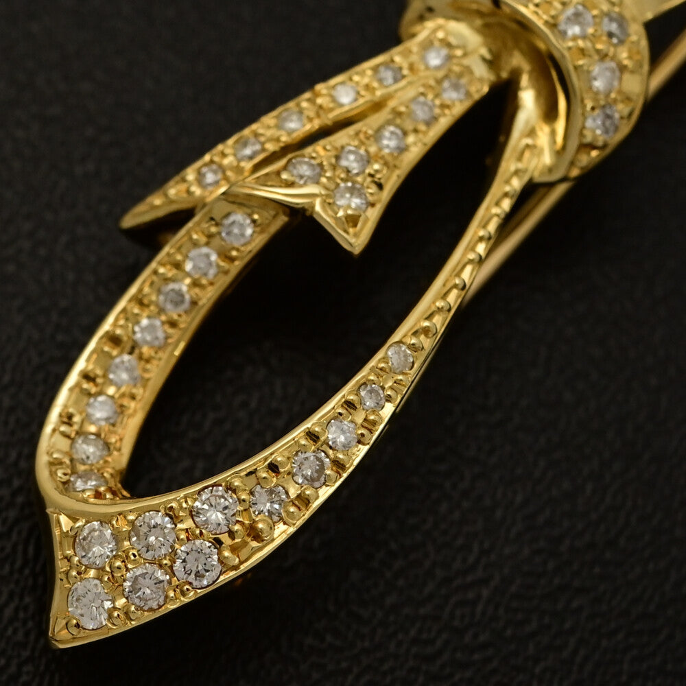 ダイヤモンド ブローチ・ピンタック