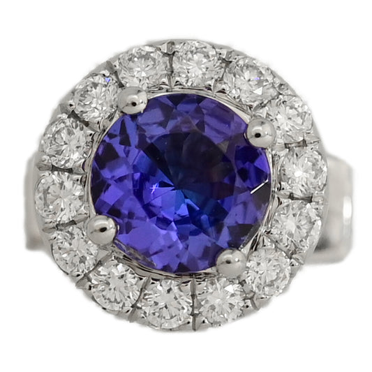 サファイア ブローチ・ピンタック