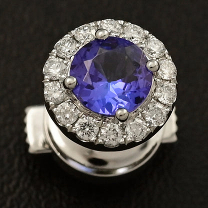 サファイア ブローチ・ピンタック