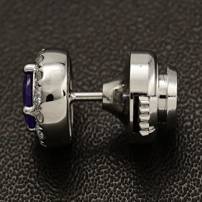 サファイア ブローチ・ピンタック