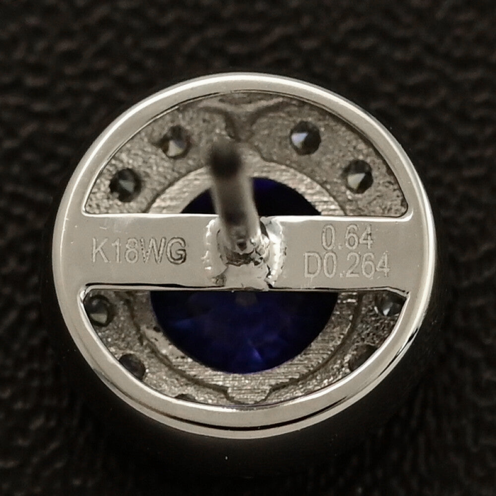 サファイア ブローチ・ピンタック