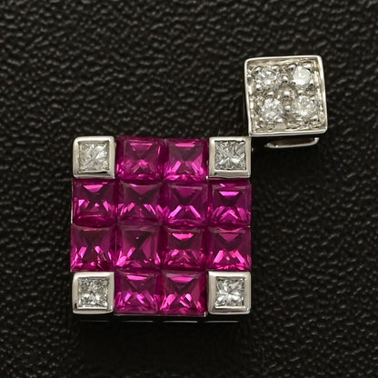 ルビー ペンダントトップ