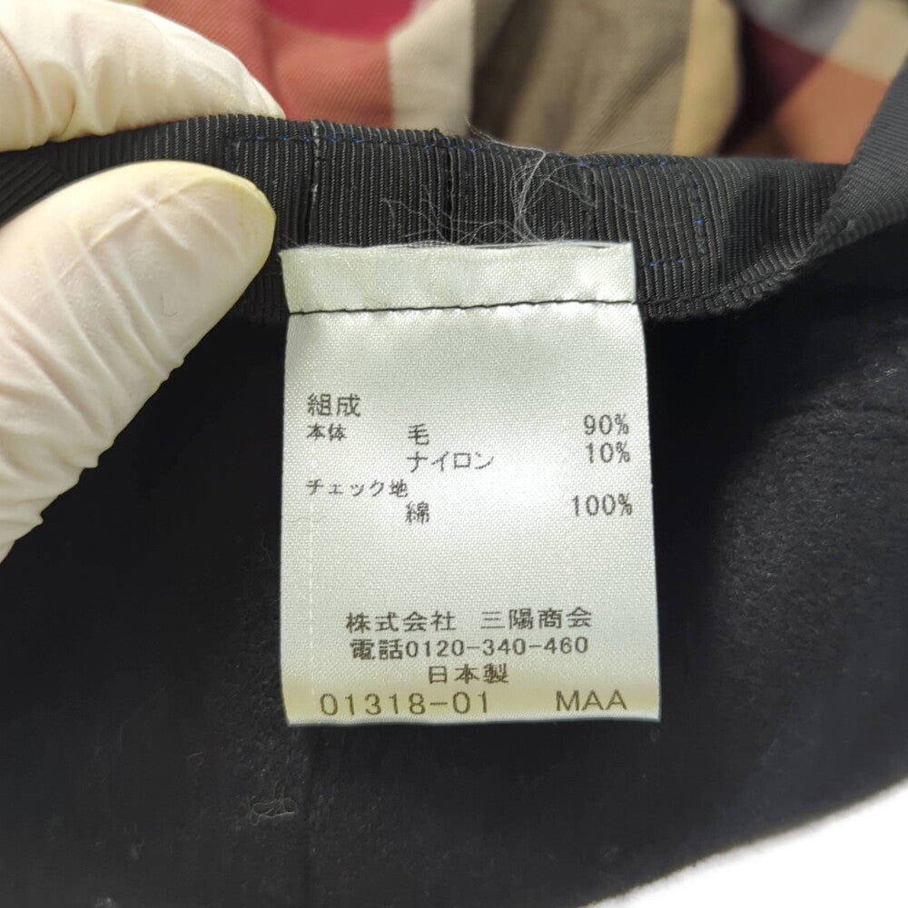 ブルーレーベルクレストブリッジ 帽子