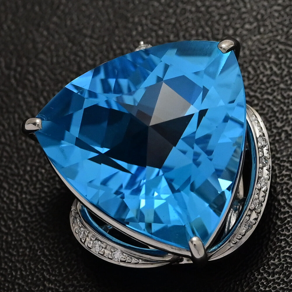 ブルートパーズ ペンダントトップ