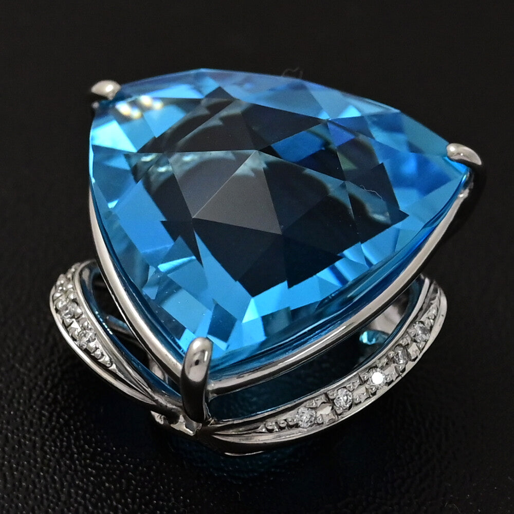 ブルートパーズ ペンダントトップ