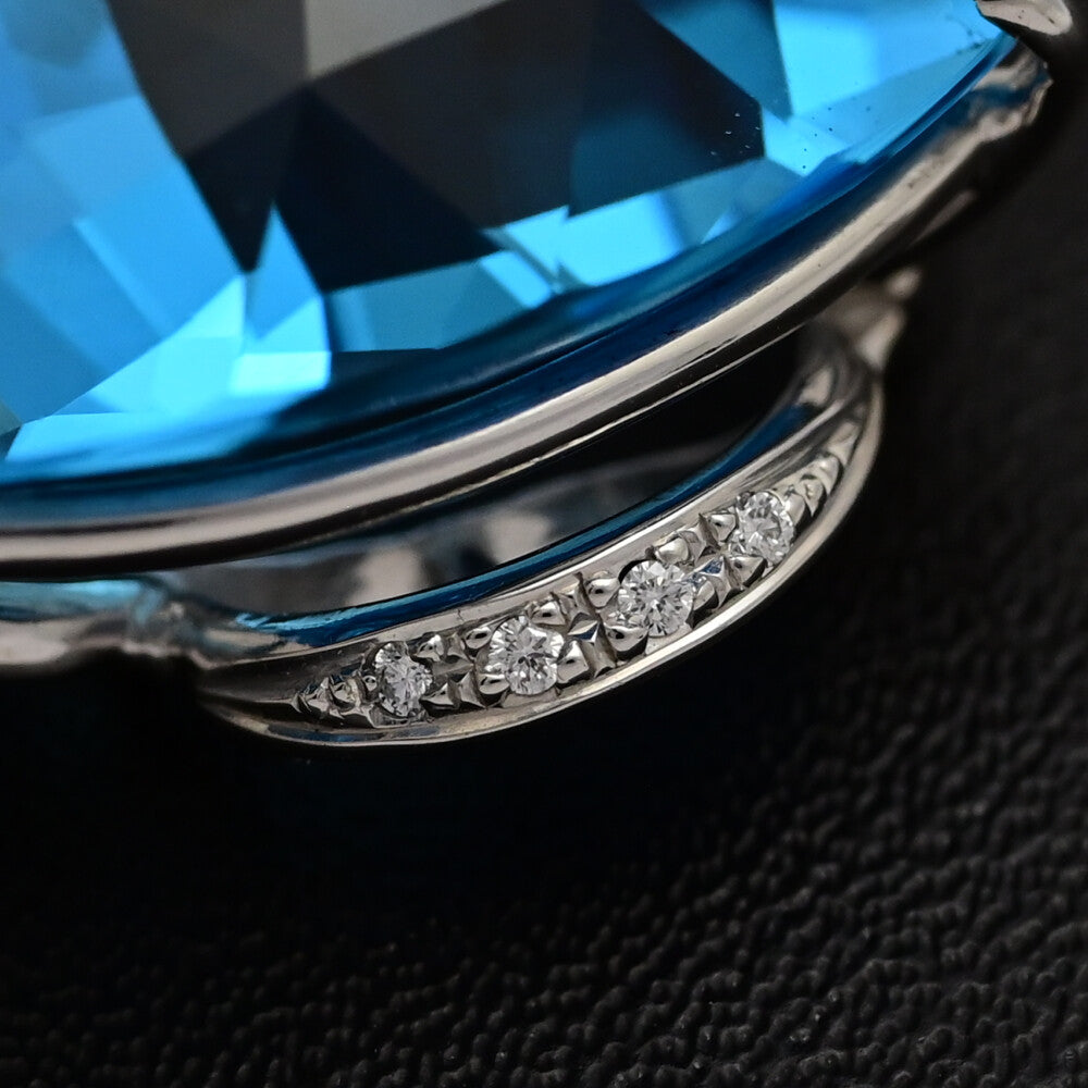 ブルートパーズ ペンダントトップ