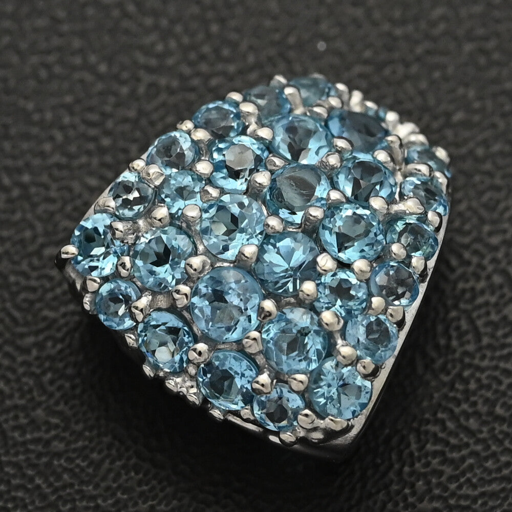 ブルートパーズ ペンダントトップ