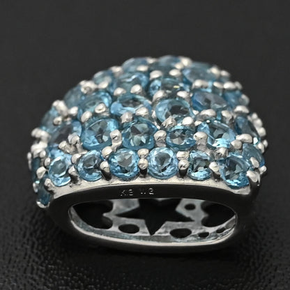 ブルートパーズ ペンダントトップ