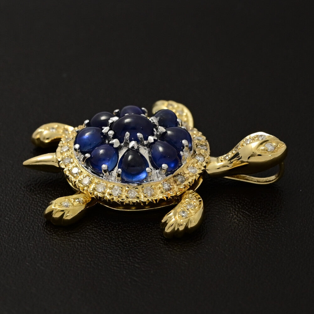 サファイア ペンダントトップ