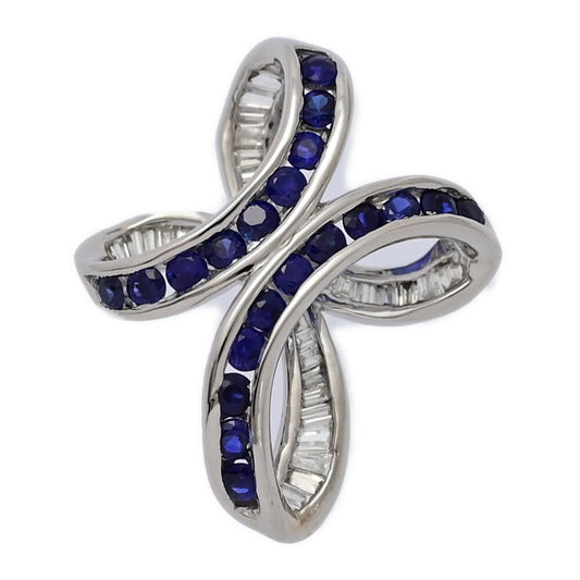 サファイア ペンダントトップ