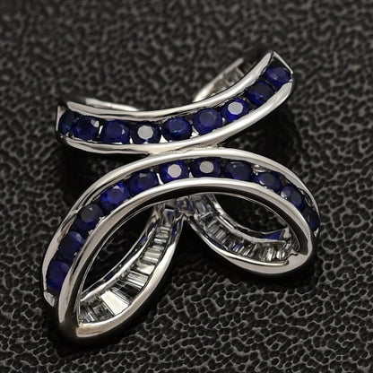 サファイア ペンダントトップ