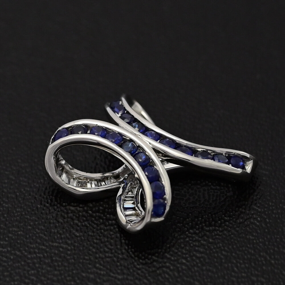 サファイア ペンダントトップ