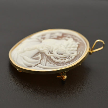 カメオ（シェル・ストーン） ペンダントトップ