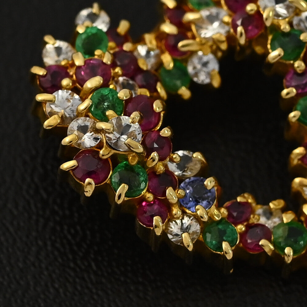 マルチストーン ペンダントトップ