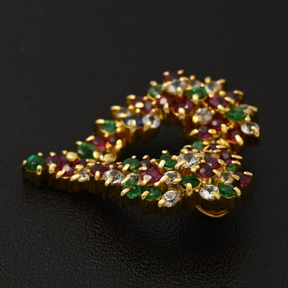 マルチストーン ペンダントトップ