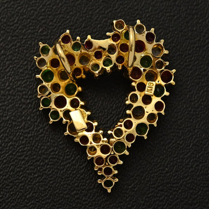 マルチストーン ペンダントトップ