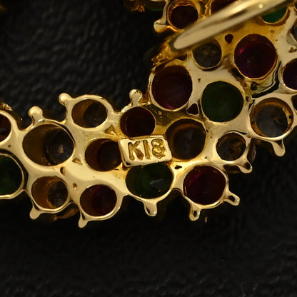 マルチストーン ペンダントトップ