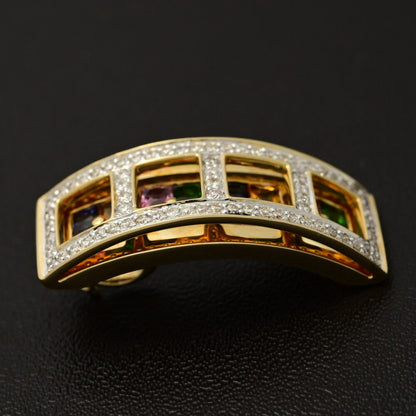 マルチストーン ペンダントトップ