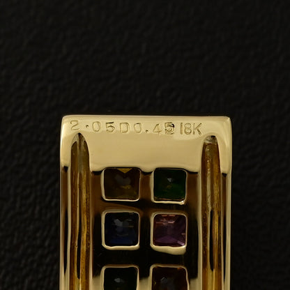 マルチストーン ペンダントトップ