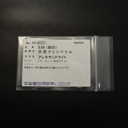 アレキサンドライト ペンダントトップ