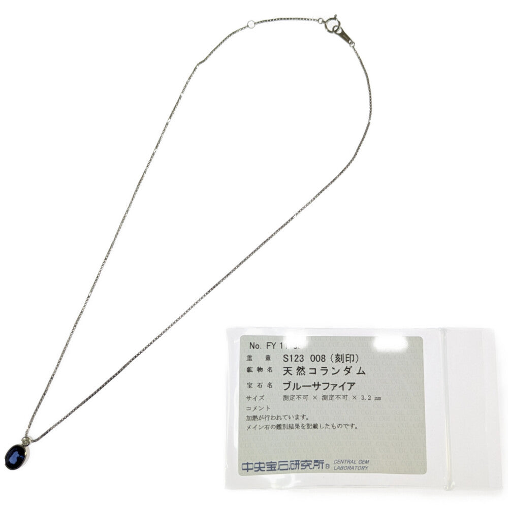 サファイア ネックレス・ペンダント
