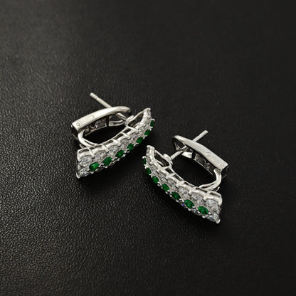 エメラルド ピアス