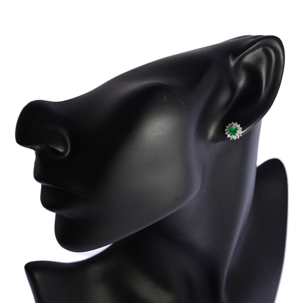 エメラルド ピアス