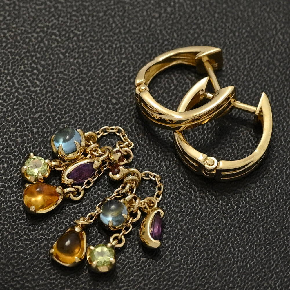 シトリン ピアス