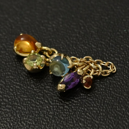 シトリン ピアス